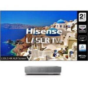HISENSE 120L5HTUKA Smart 4K Ultra HD HDR Laser TV with Amazon Alexa