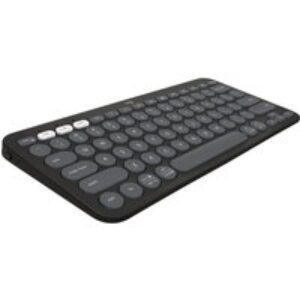 LOGITECH Pebble Keys 2 K380S Wireless Keyboard - Black