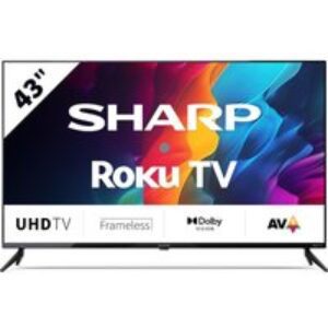SHARP 4T-C43FJ7KL1FB  Smart 4K Ultra HD HDR LED TV