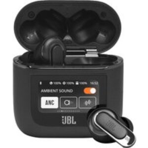 JBL Tour Pro 2 Wireless Bluetooth Noise-Cancelling Earbuds - Black