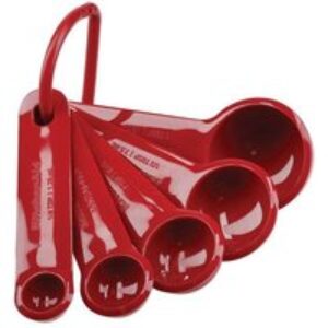 KITCHENAID 5-piece Measuring Spoon Set - Red