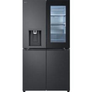 LG InstaView GMG960EVJE Smart Fridge Freezer - Black