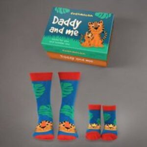 Daddy and Me Tiger Socks - 1-2 Years