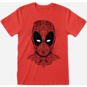 Marvel Deadpool Tattoo Style T-Shirt