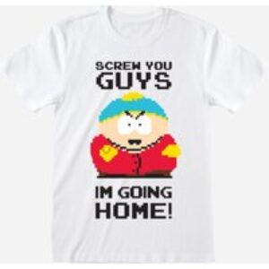 South Park 8-Bit Eric Cartman Screw You Guys Quote T-Shirt