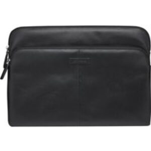 D BRAMANTE SK14GT001532 14" MacBook Pro Leather Sleeve - Black
