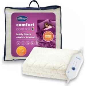 SILENTNIGHT Comfort Control Teddy Electric Blanket - King-size