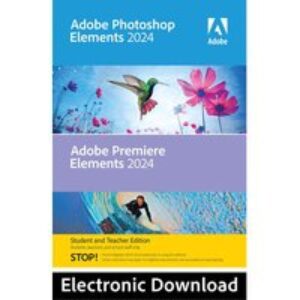 ADOBE Photoshop Elements 2024 & Premiere Elements 2024 - Student & Teacher Edition for macOS  1 user (download)