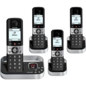 ALCATEL F890 Cordless Phone - Quad Handsets