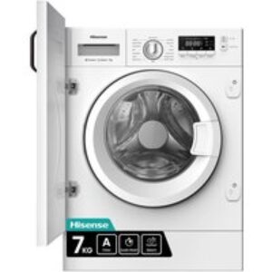HISENSE 3 Series WF3M741BWI Integrated 7 Kg 1400 rpm Washing Machine - White