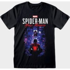 Spider-Man Miles Morales Video Game City Overwatch T-Shirt