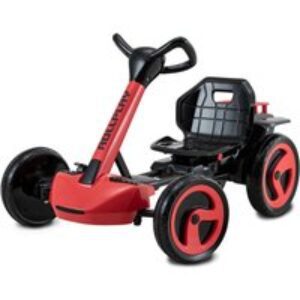 ROLLPLAY Flex Kart XL 12 Volt Electric Go-Kart - Red & Black