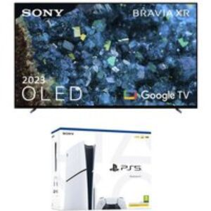 55" Sony BRAVIA XR-55A84LU  Smart 4K Ultra HD HDR OLED TV & PlayStation 5 Model Group (Slim) Bundle
