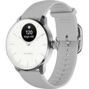 WITHINGS ScanWatch Light Hybrid Smart Watch - Pearl White