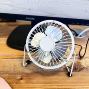 BeCool Mini USB Fan - White