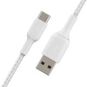 BELKIN Braided USB Type-C to USB Type-A Cable - 3 m