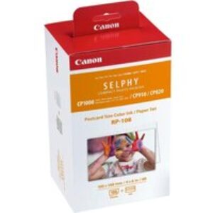 CANON RP-108 100 x 148 mm Photo Paper & Ink Set - 108 Sheets