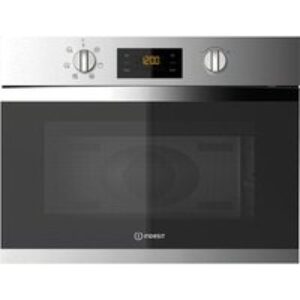 INDESIT Aria MWI 3443 IX UK Built-in Microwave with Grill - Stainless Steel