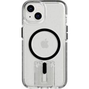 TECH21 Evo Crystal Kick iPhone 14 Case with MagSafe - Clear & Black