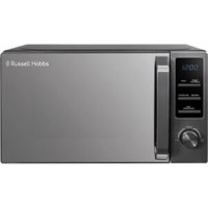 RUSSELL HOBBS Midnight Collection RHM2028DS Solo Microwave - Dark Steel