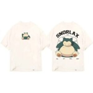 Pokemon Snorlax Front & Back T-Shirt