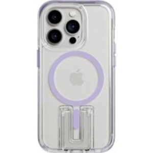 TECH21 Evo Crystal Kick iPhone 14 Pro Case with MagSafe - Clear & Lilac