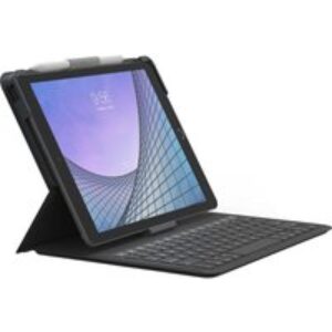 ZAGG Messenger Folio 2 10.2" iPad & 10.5" iPad Pro Keyboard Folio Case - Charcoal