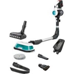 BOSCH Unlimited 7 Aqua BCS71HYGGB 2-in-1 Cordless Vacuum Cleaner - White & Turquoise