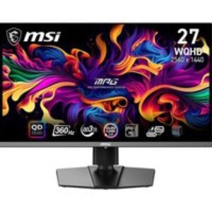MSI MPG 271QRX QD-OLED Quad HD 26.5" OLED Gaming Monitor - Black
