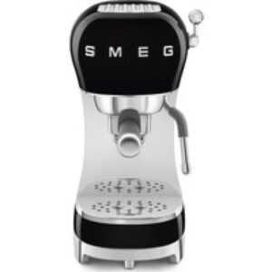 SMEG ECF02BLUK Coffee Machine - Black