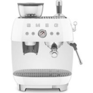 SMEG EGF03WHUK Bean to Cup Coffee Machine - White