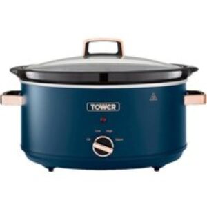 TOWER Cavaletto T16043MNB Slow Cooker - Blue