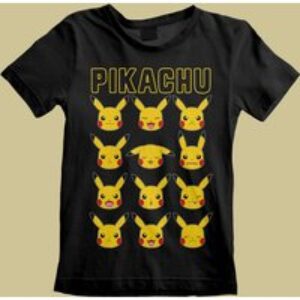 Pokemon: Pikachu Faces Kids T-Shirt