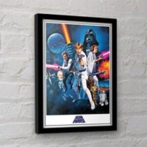 Star Wars A New Hope Framed Collector Print - 30 x 40 cm