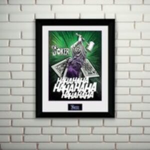 Batman: The Joker Haha Framed Poster