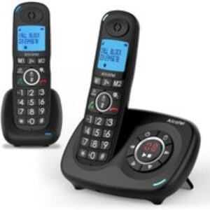 ALCATEL XL595 Voice Cordless Home Phone - Twin Headsets