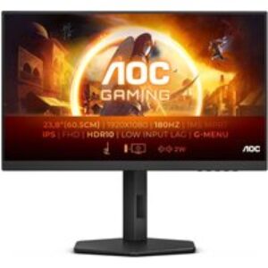 AOC 24G4X Full HD 24" IPS LCD Gaming Monitor - Black