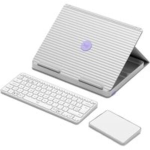 LOGITECH Casa Pop-up Desk Wireless Keyboard & ToucHPad Set - Nordic Calm