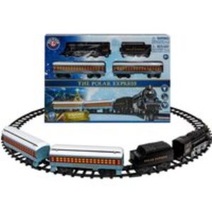 LIONEL TRAINS Polar Express 711925 Mini Model Train Set - Black & Blue