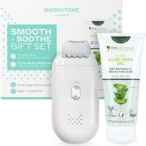 Magnitone London Smooth + Soothe Pluck It 2 Epilator Gift Set - White