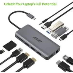 Acer 12in1 Type C dongle | Silver