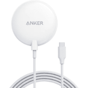 Anker PowerWave Select Magnetic Pad Wireless Charger Like New - White
