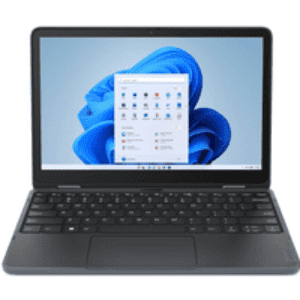 Lenovo 300w Yoga Flip Intel N Series 8GB RAM 128GB SSD 11.6 Inch Windows 11 Pro Touchscreen Laptop