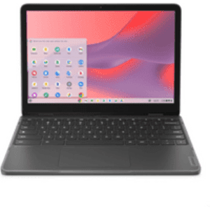 Lenovo 500e Yoga Flip Gen 4 Intel N100 8GB RAM 64GB eMMC 12.2 Inch Touchscreen Chromebook