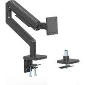 electriQ Premium Spring Assisted Single Monitor Arm