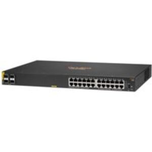 HPE Aruba 24-Port Gigabit Ethernet PoE L2 Rack-mountable Managed Switch