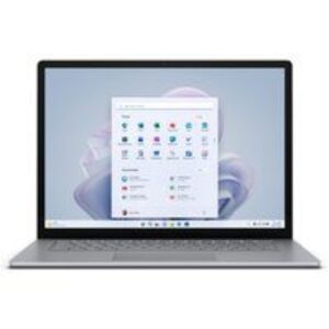 Microsoft Surface Laptop 5 Intel Core i7-1265U 8GB RAM 512GB SSD 15 Inch Windows 11 Pro Touchscreen Laptop - Platinum
