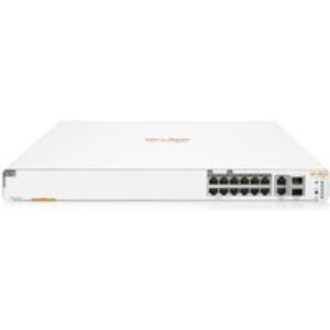 HPE Aruba Instant On 1960 12-Port Gigabit Ethernet PoE L2 Rack-mountable Managed Switch