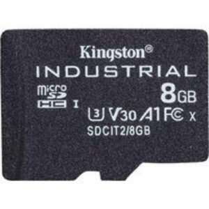 Kingston Industrial 8GB Flash Memory Card microSDHC UHS-I
