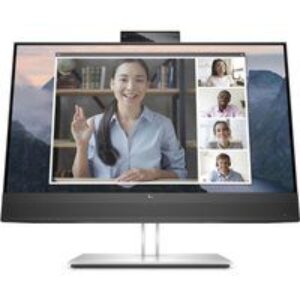 HP E24mv G4 23.8 Full HD IPS Conferencing Monitor with Intergrated Webcam and Speakers